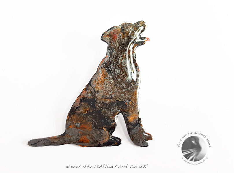 Labrador Dog Brooch