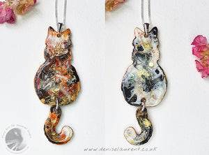 Layla Reversible Cat Necklace