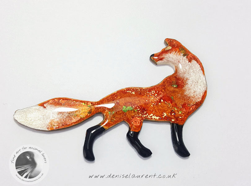 Fox Brooch