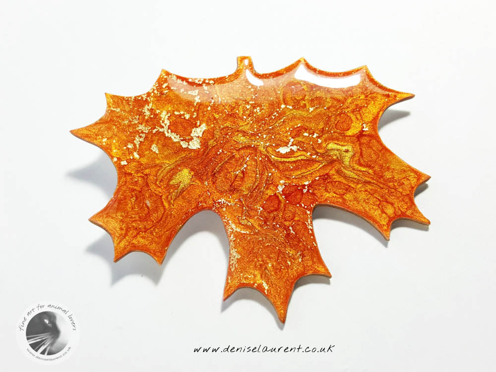Maple Leaf Brooch