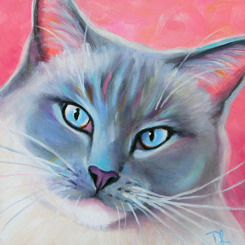 Portraits Of Teddy And Luna