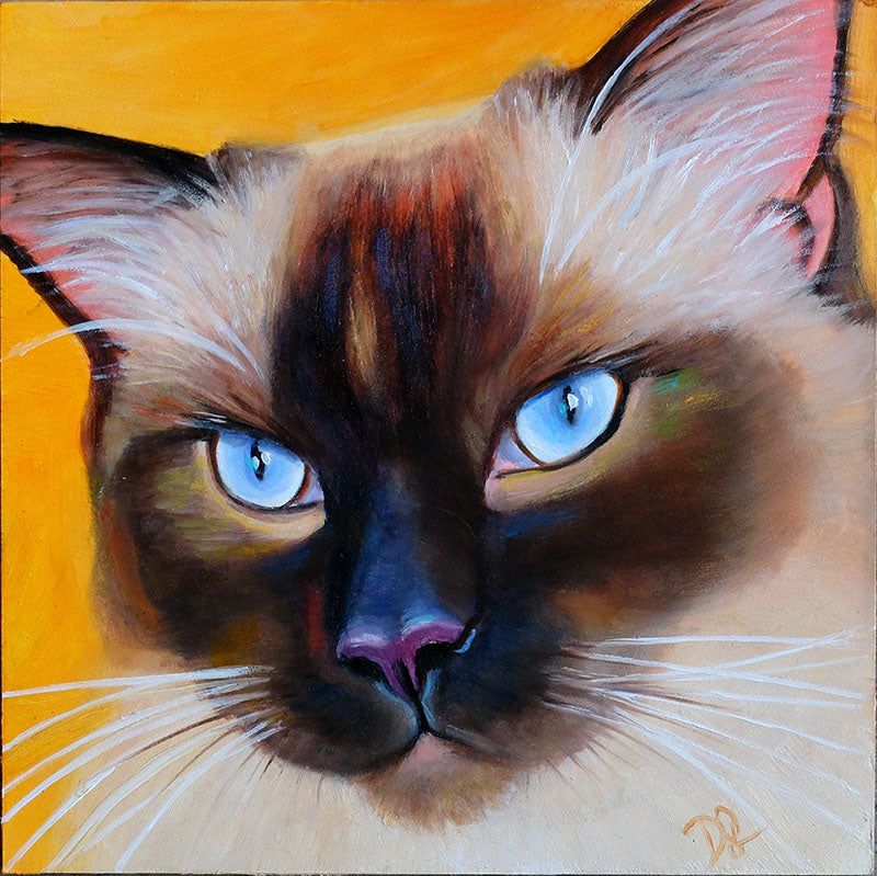 Portraits Of Teddy And Luna