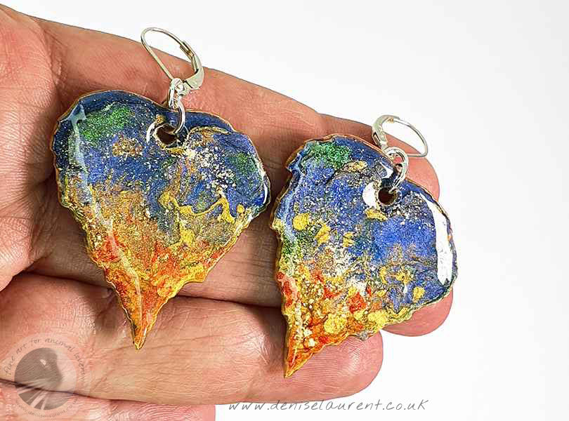 Silver Birch Reversible Earrings