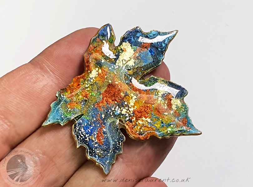 Sycamore Leaf Brooch