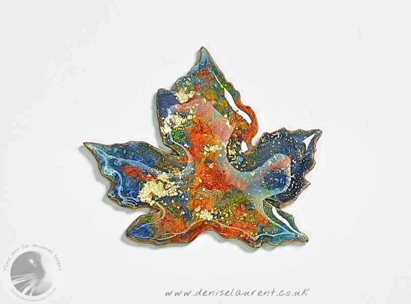 Sycamore Leaf Brooch