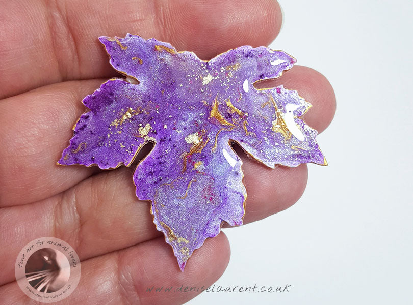 Sycamore Leaf Brooch