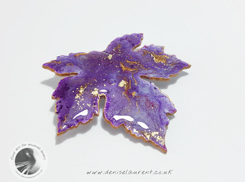 Sycamore Leaf Brooch