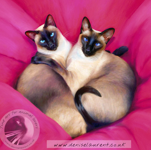 Portrait Of Tula and Minkie