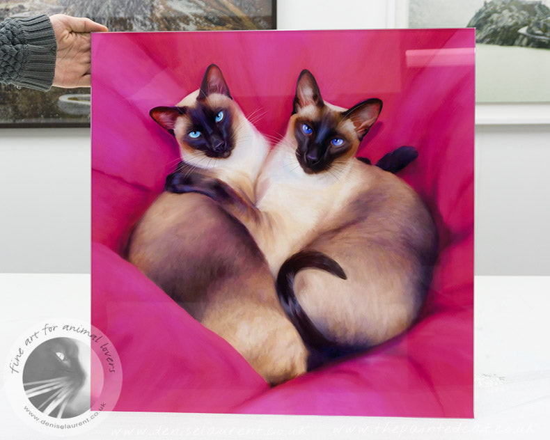 Portrait Of Tula and Minkie