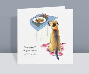 Sausages! Card