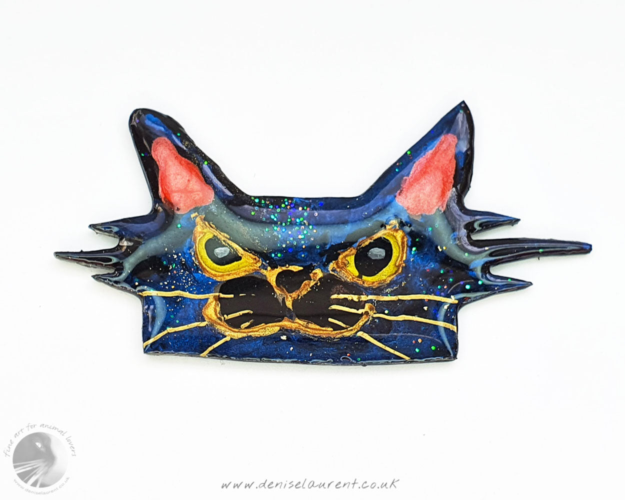 Catitude Cat Brooch - Spike