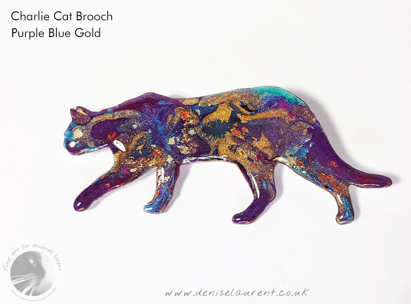 Commission A Cat Brooch