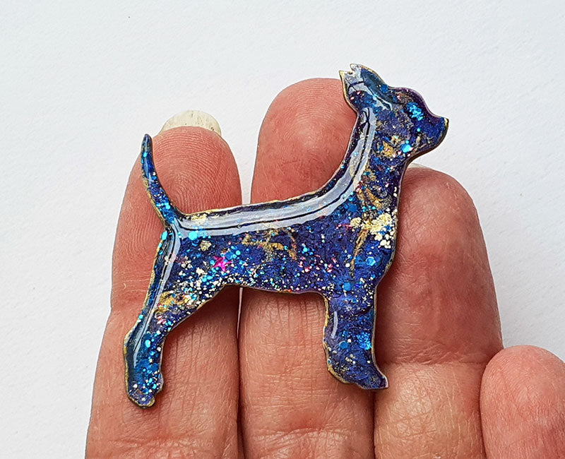 Chihuahua Brooch