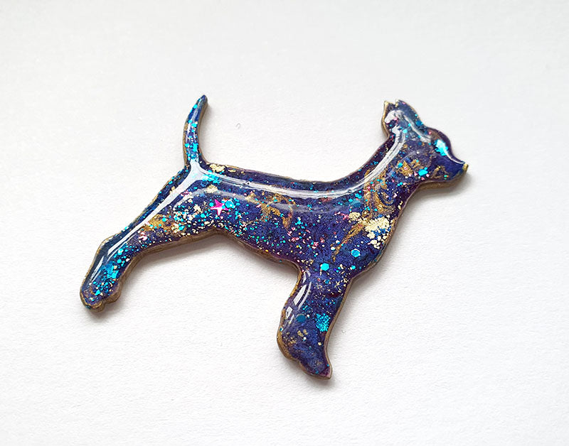 Chihuahua Brooch