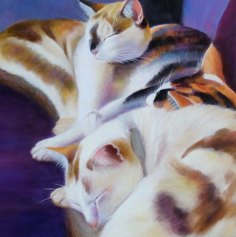 Portrait Of Chip, Willow and Muffin