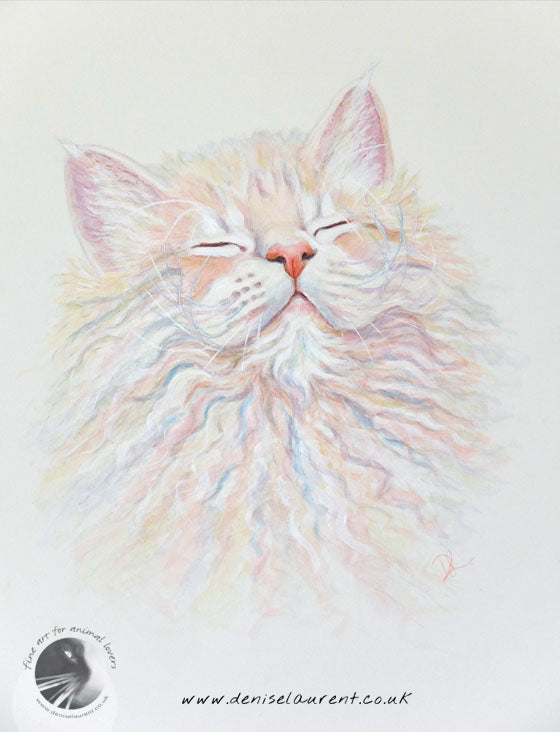 Cookie in Watercolour - Sold