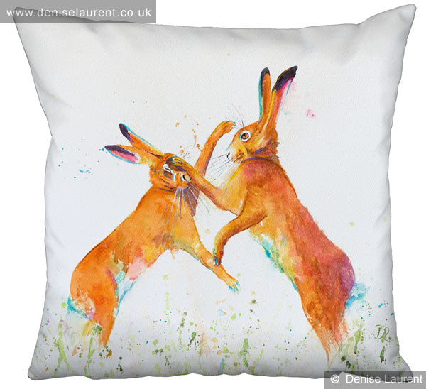 Hare Cotton Cushion