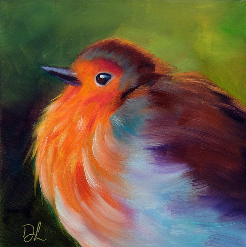 Fluffy Robin  - Sold