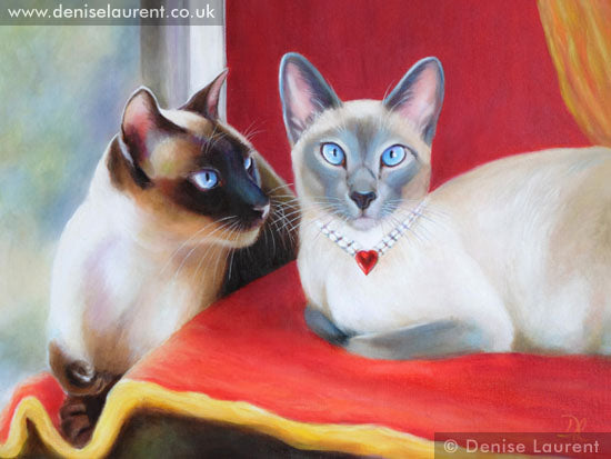 Portrait Of Leo and Sheba