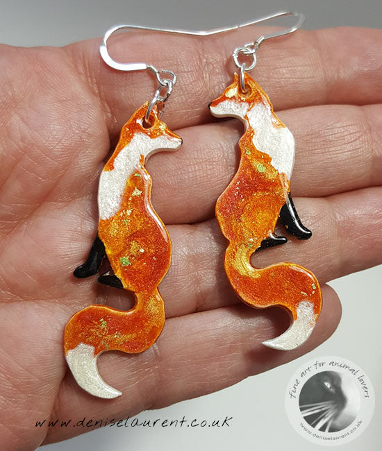 Fox Earrings