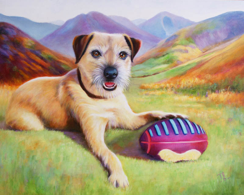 Poppy In The Lake District