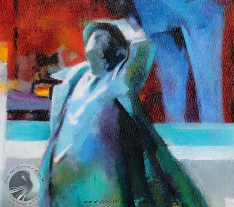 Metroland - 20x16" Cityscape Painting