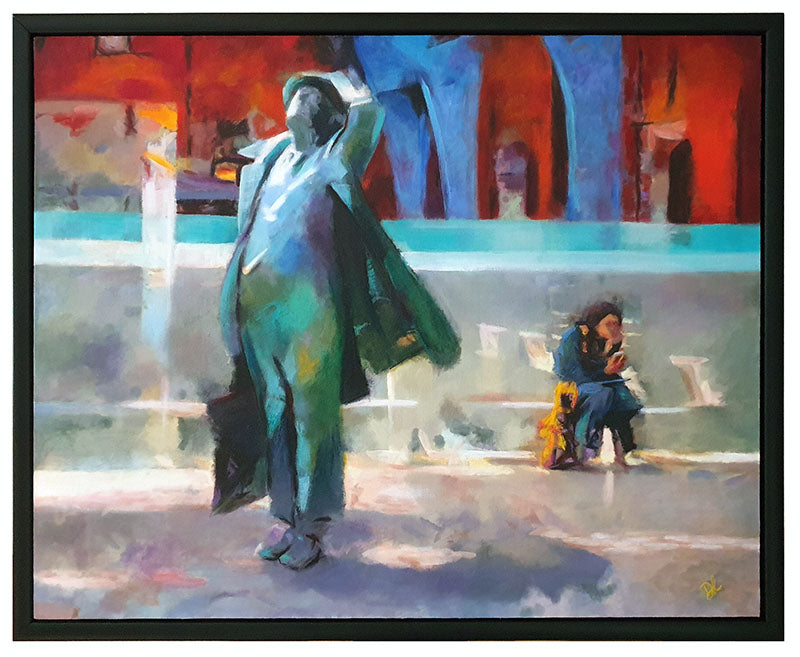 Metroland - 20x16" Cityscape Painting