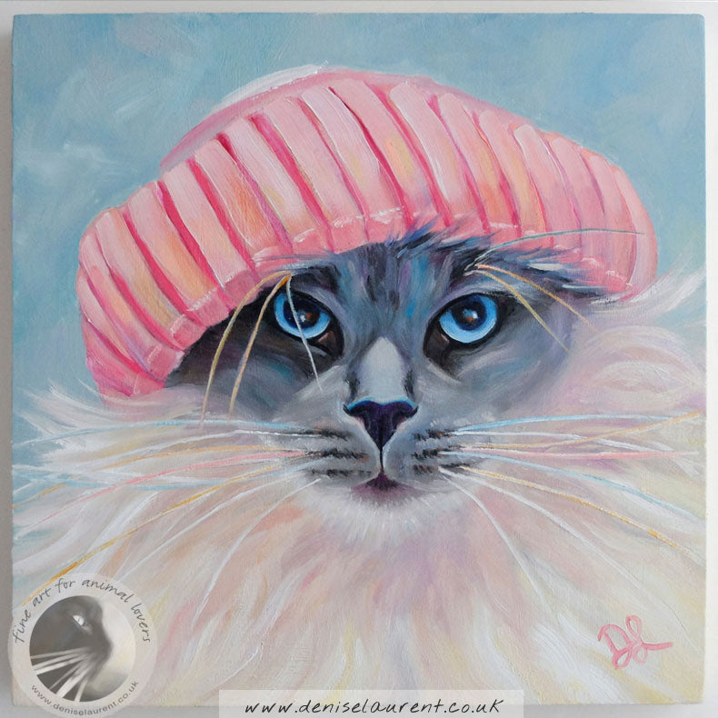 Pink Hat  - Sold