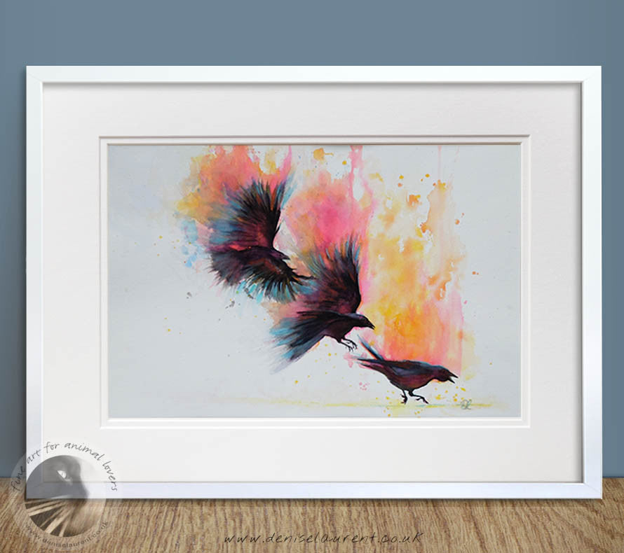 Racing Descent  - Sold