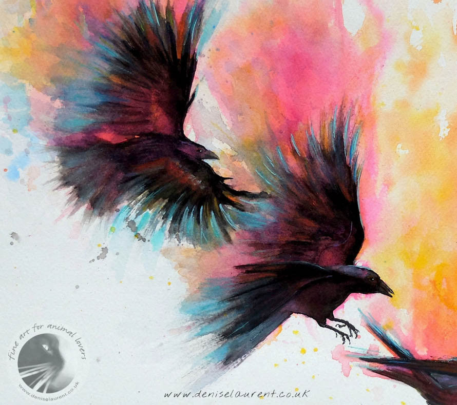 Racing Descent  - Sold