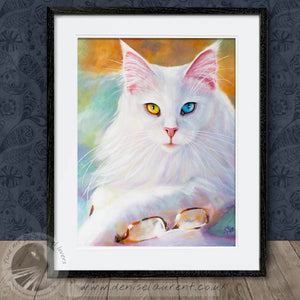 Reading Glasses - Maine Coon Cat Print