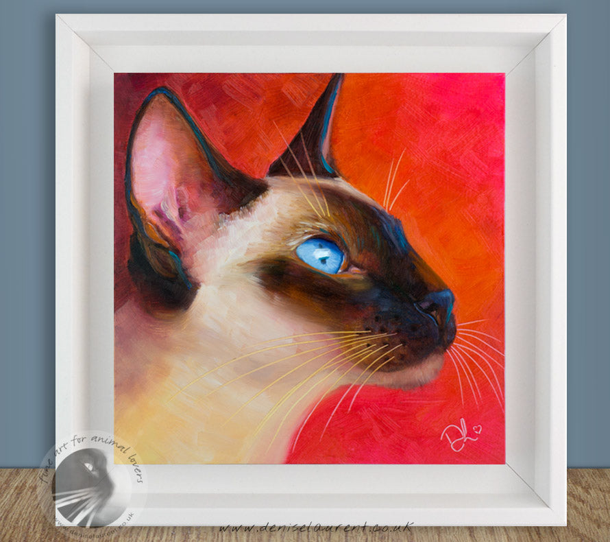 Siamese Cat Profile  - Sold
