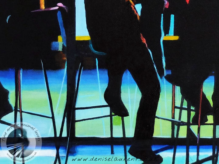 Sky Garden - 20x16" Cityscape Painting