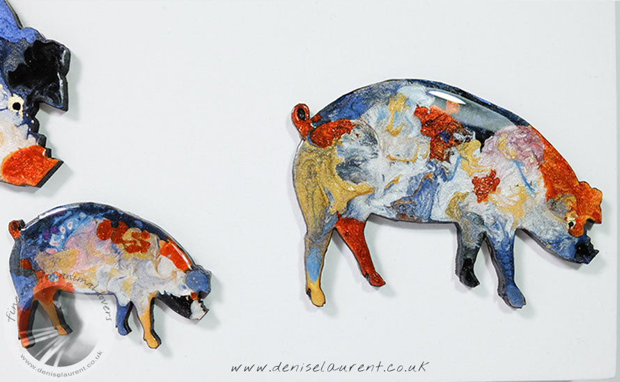 Three Pigs  - Sold