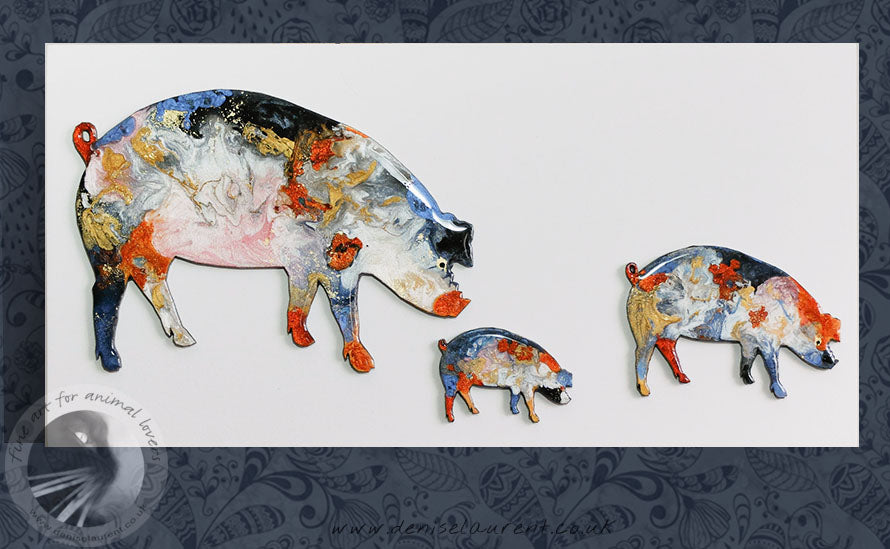 Three Pigs  - Sold