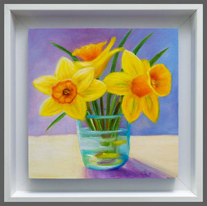 Three Daffodils  - Sold