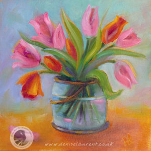 Tulips In A Jar Sold