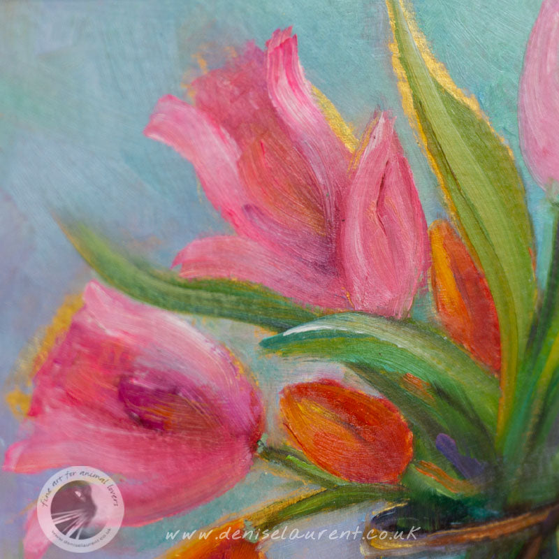 Tulips In A Jar Sold