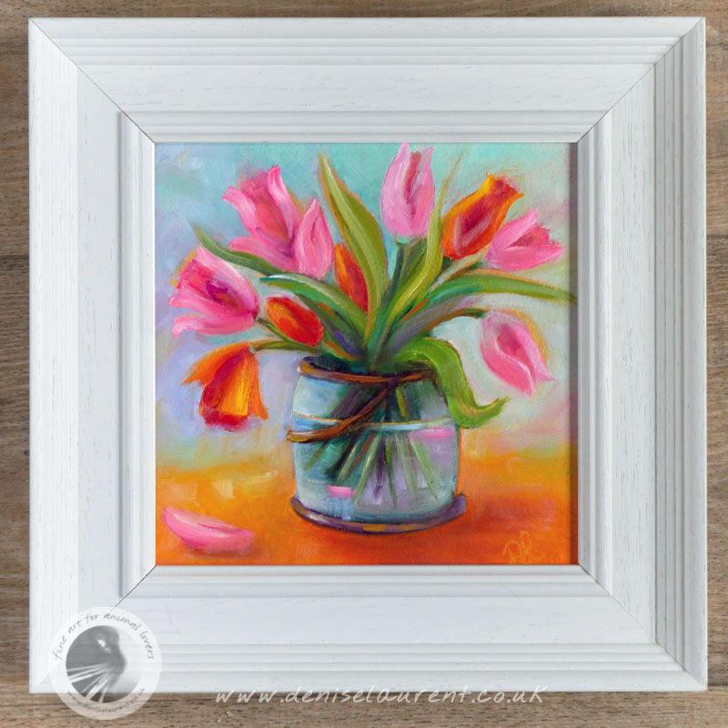 Tulips In A Jar Sold