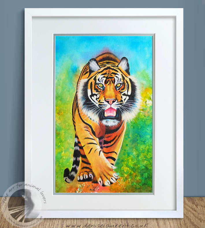 Strolling Tiger  - Sold