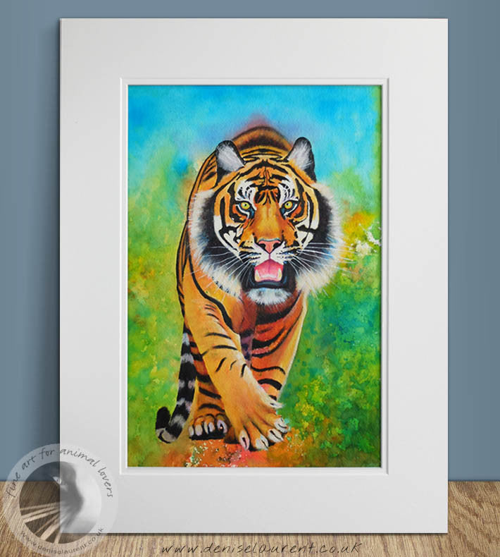 Strolling Tiger  - Sold