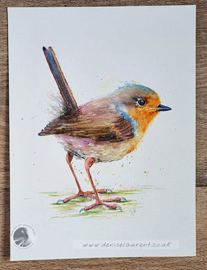 Windswept Robin - Sold