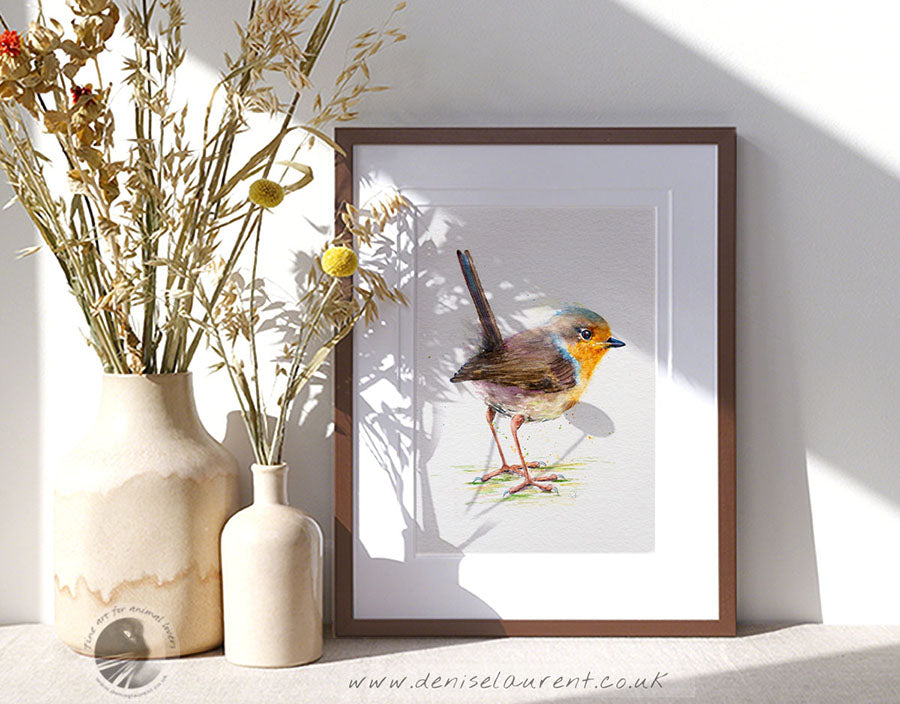 Windswept Robin - Sold