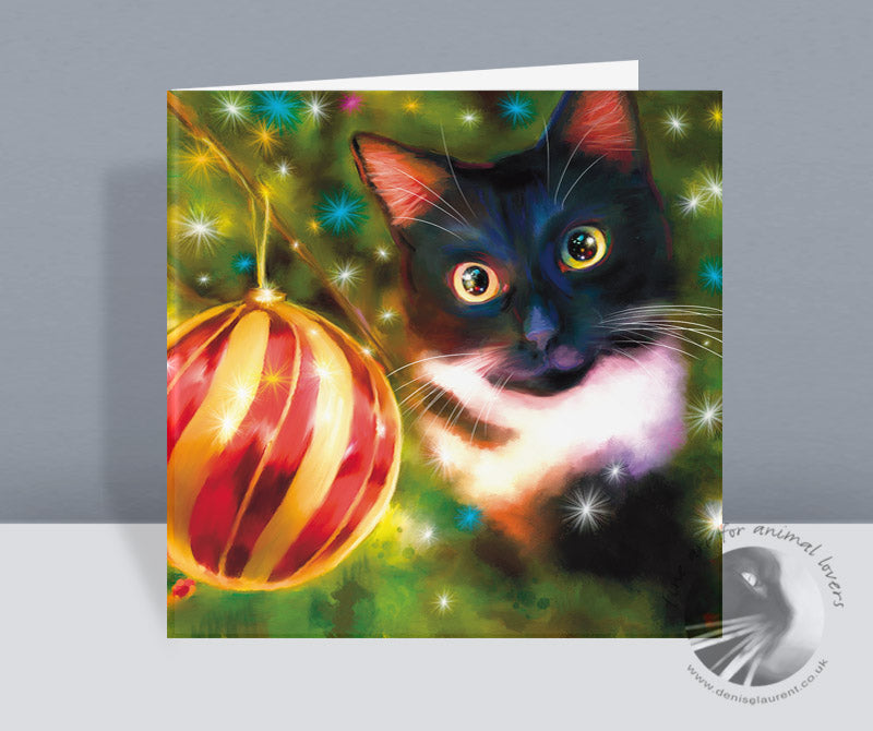 Oh Christmas Tree - Cat Christmas Card