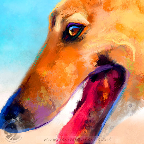 Greyhound art clearance